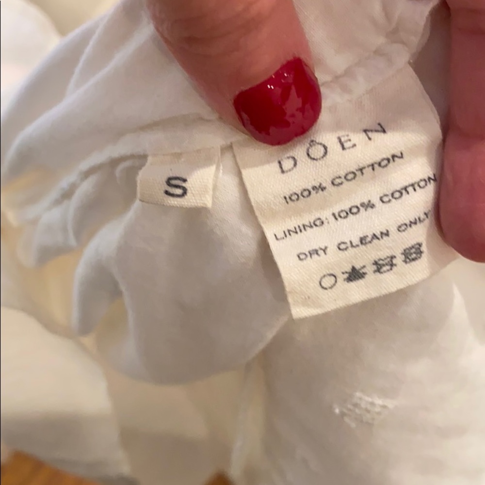 Sold ♥️ Dôen white cotton maxi dress - Picture 7 of 7